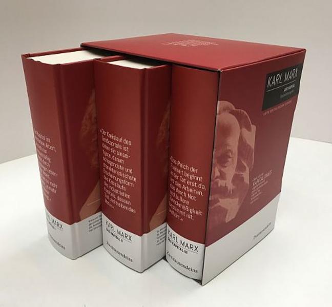 Das Kapital - Kritik der politischen Ökonomie. Gesamtausgabe in drei Bänden (2.Auflage)