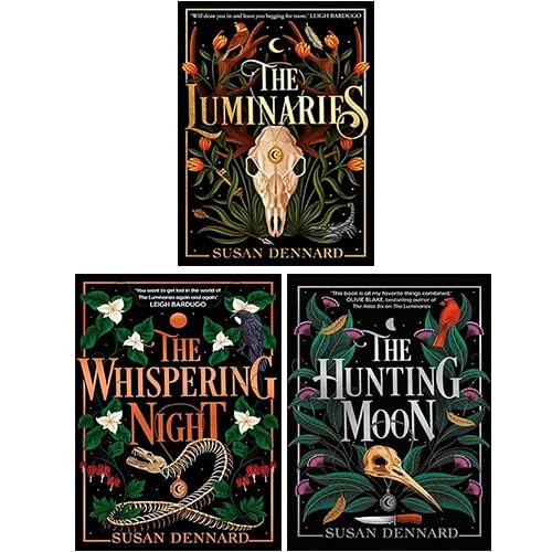 Susan Dennard 3 Books Collection Set (The Luminaries, The Hunting Moon & The Whispering Night)