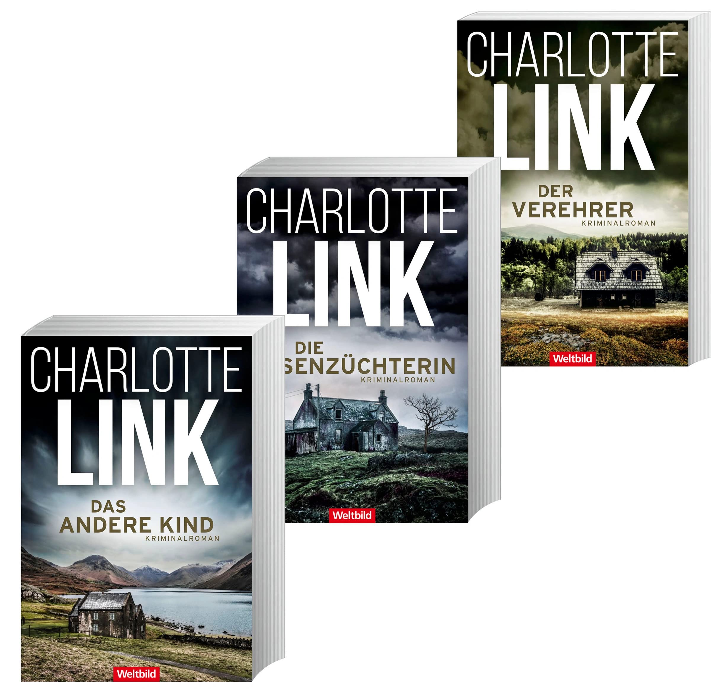 Charlotte Link-Der Verehrer/Die Rosenzüchterin/Das andere Kind