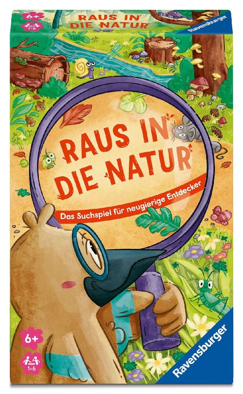 Raus in die Natur - Reisespiel ab 6 Jahre