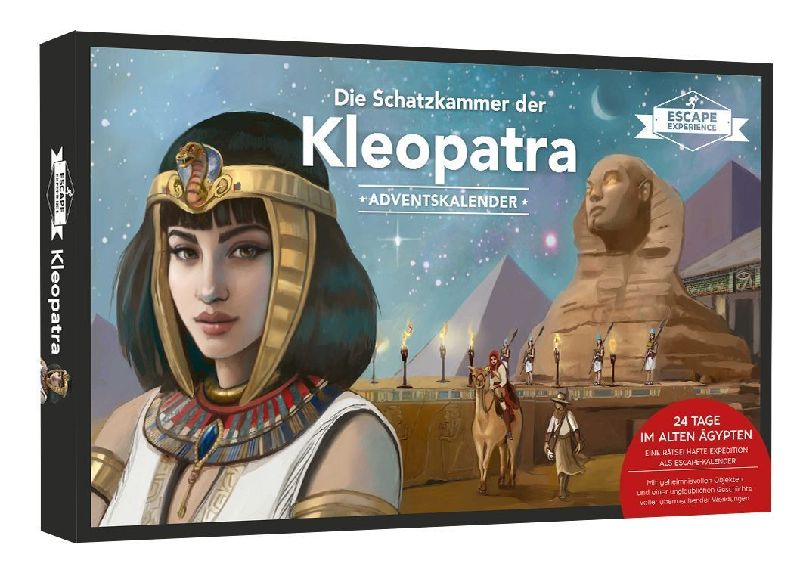 Escape Experience Adventskalender - Die Schatzkammer der Kleopatra