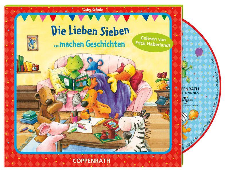 CD Hörbuch: Die Lieben Sieben ... machen Geschichten