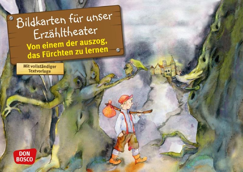 Von einem, der auszog, das Fürchten zu lernen. Kamishibai Bildkartenset.