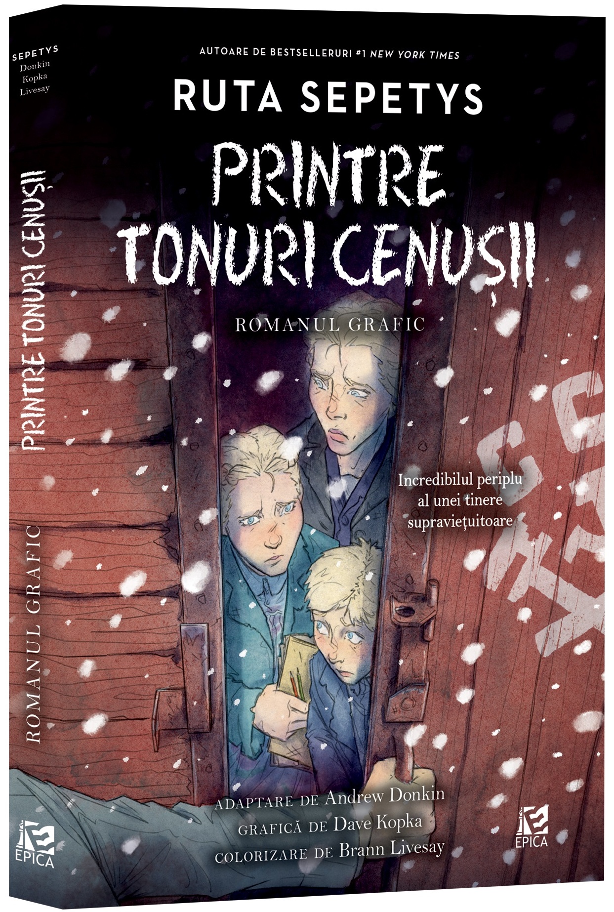 Printre Tonuri Cenusii. Romanul Grafic