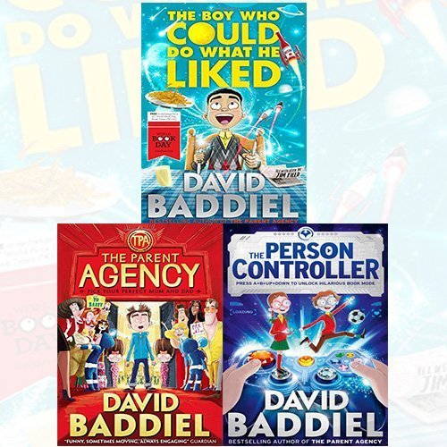 Blockbuster David Baddiel Box 3 Books Set Collection The Parent Agency ...