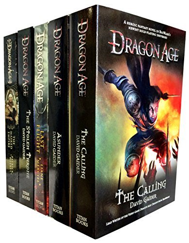 David Gaider Dragon Age Series 5 Books Collection Set (Stolen Throne, Calling, Asunder, Last Flight, Masked Empire) by David Gaider (2015-11-09)
