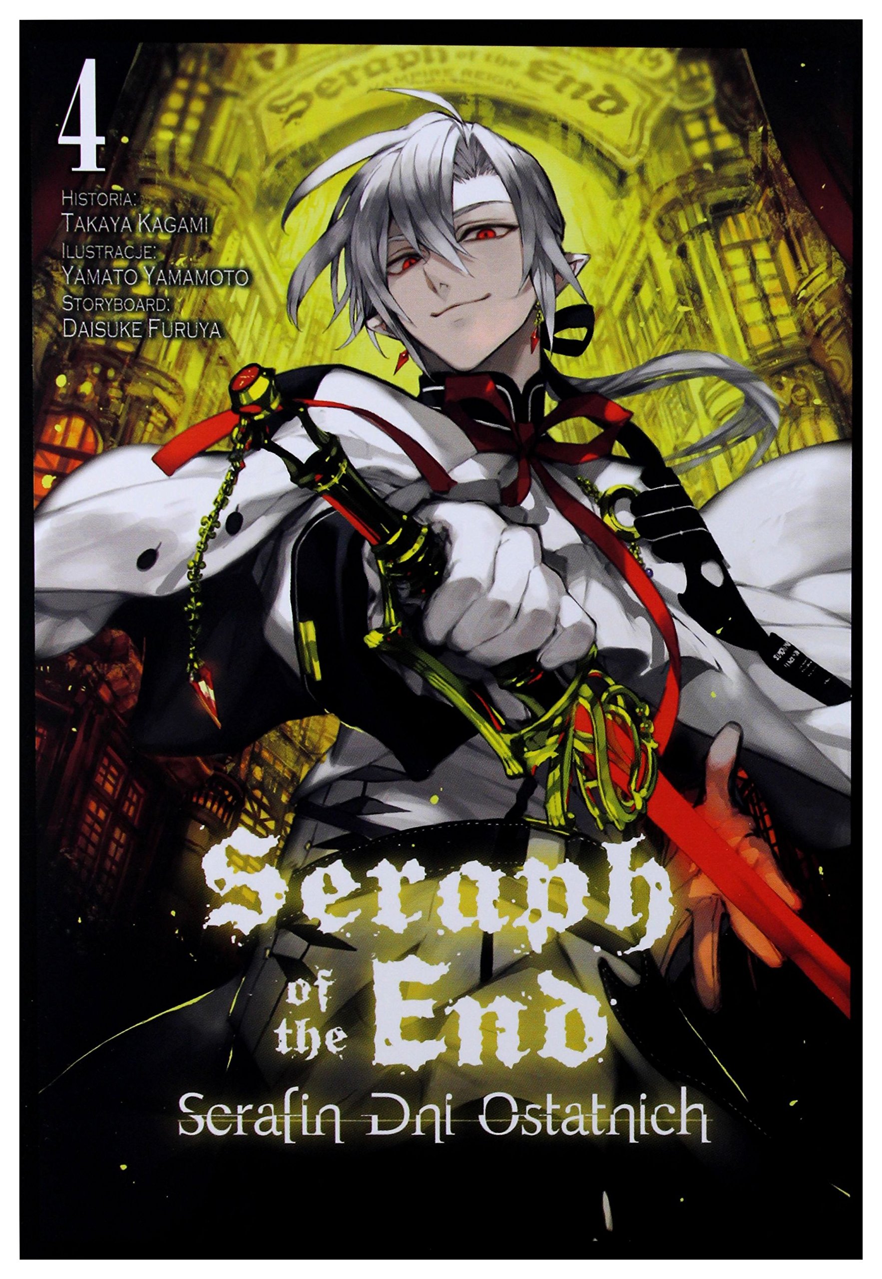 Seraph of the End - Serafin dni ostatnich (Tom 4) - Takaya Kagami, Yamato Yamamoto, Daisuke Furuya [KOMIKS]