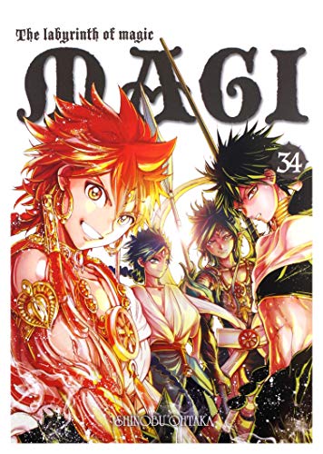 Magi: Labyrinth of Magic (Tom 34) - Shinobu Ohtaka [KOMIKS]
