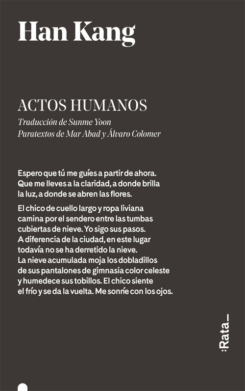 Actos humanos (rata/5, Band 24)