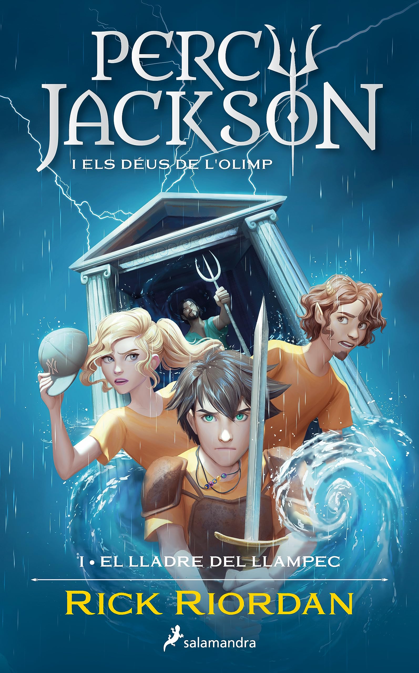 El lladre del llampec (Percy Jackson i els déus de l'Olimp 1) (Colección Salamandra Juvenil, Band 1)