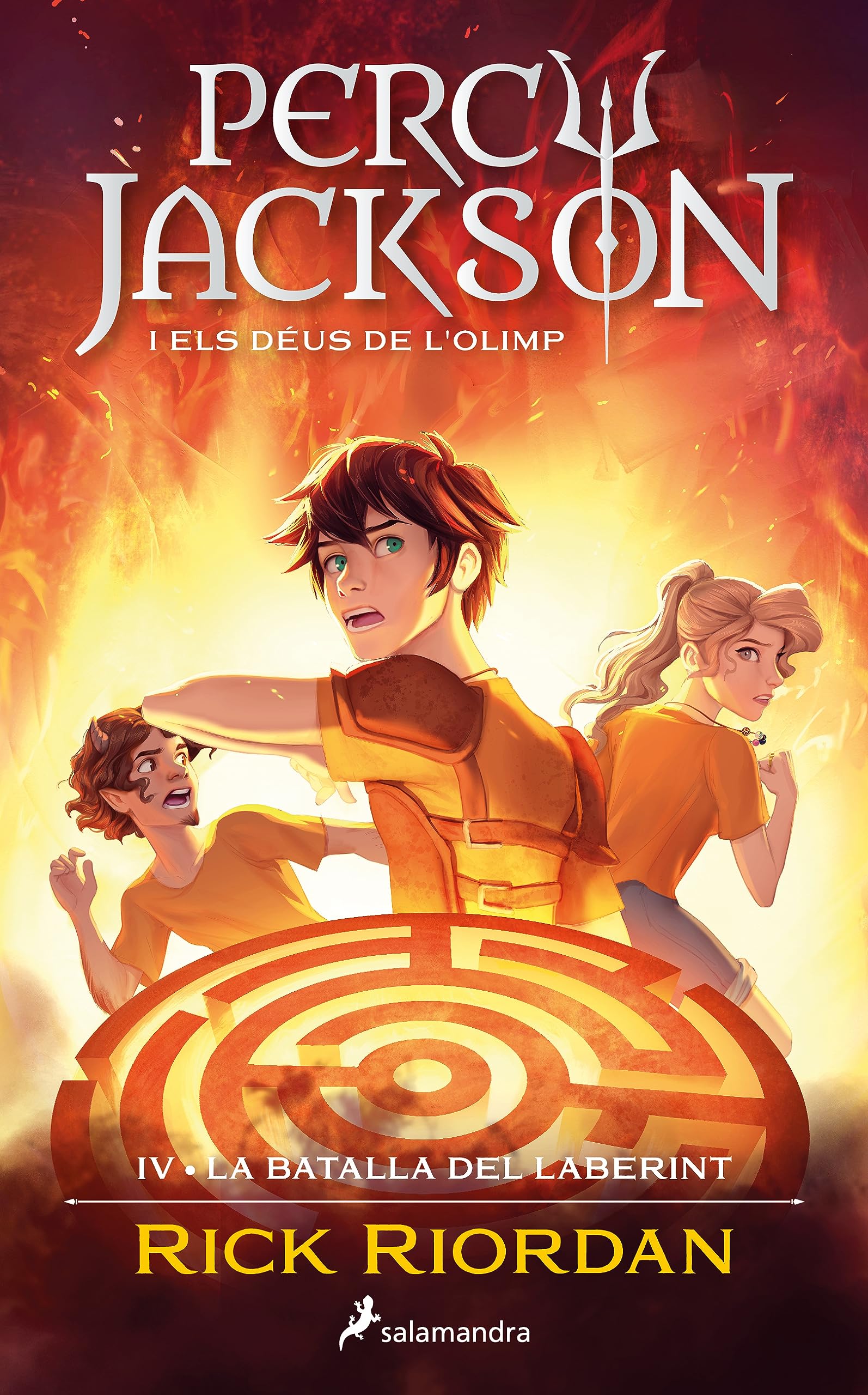 La batalla del laberint (Percy Jackson i els déus de l'Olimp 4) (Colección Salamandra Juvenil, Band 4)
