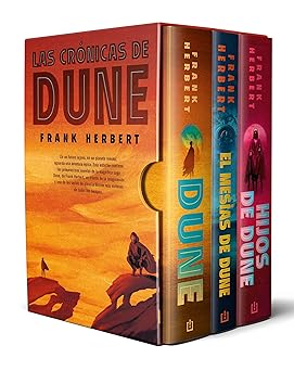 Trilogía Dune, edición de lujo (estuche con: Dune | El mesías de Dune | Hijos de Dune): Dune / El Mesías De Dune / Hijos De Dune/ Dune / Dune Messiah / Children of Dune (Best Seller)