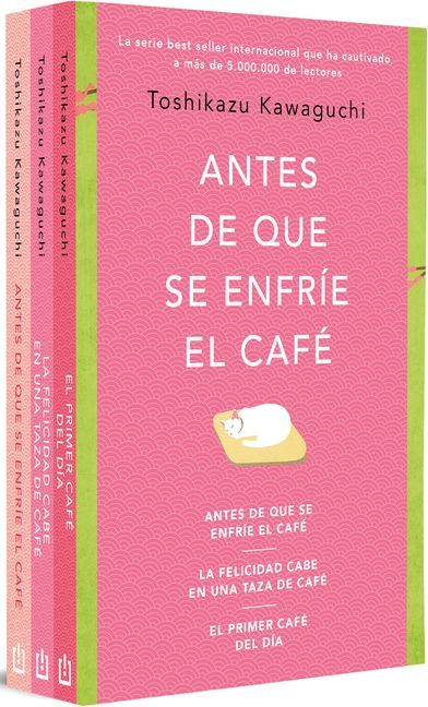 Pack Antes de que se enfríe el café: (Contiene: Antes de que se enfríe el café | La felicidad cabe en una taza de café | El primer café del día) (Best Seller)