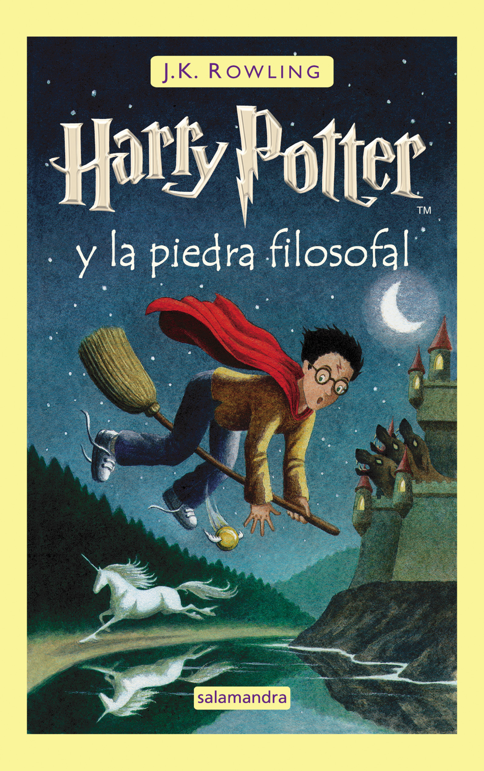 Harry Potter y la piedra filosofal. Harry Potter und der Stein der Weisen, spanische Ausgabe