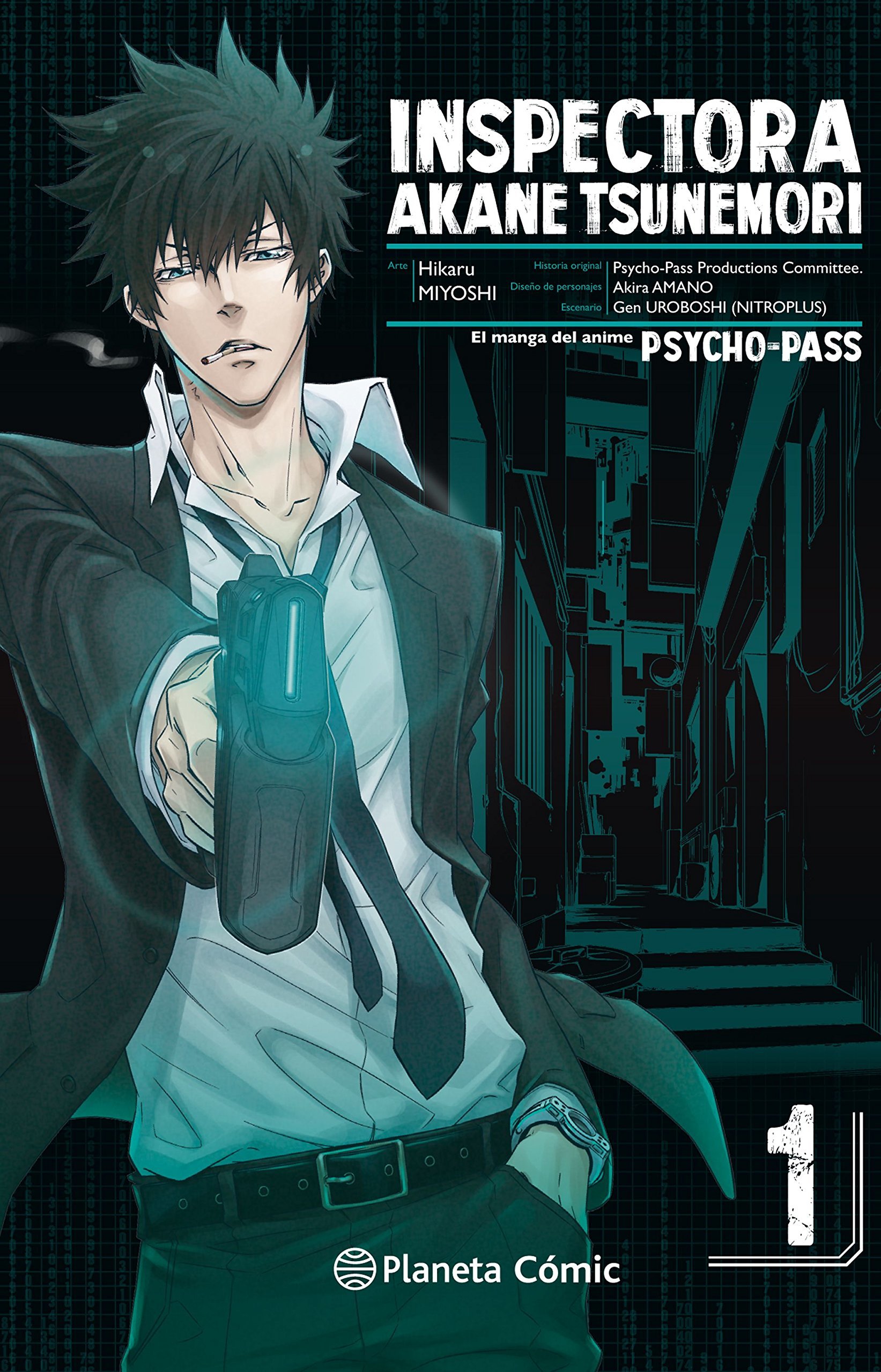 Psycho pass 1: Inspectora Akane Tsunemori (Manga Seinen, Band 1)