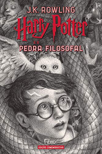 Harry Potter e a Pedra Filosofal - Edicao Comemorativa dos 20 anos da Colecao Harry Potter (Em Portugues do Brasil)