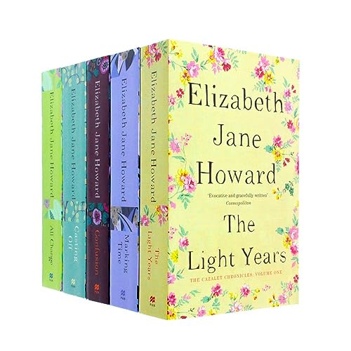 Elizabeth Jane Howard Cazalet Chronicles 5-Bücher-Set (The Light Years, Marking Time, Confusion, Cast Off and All Change)