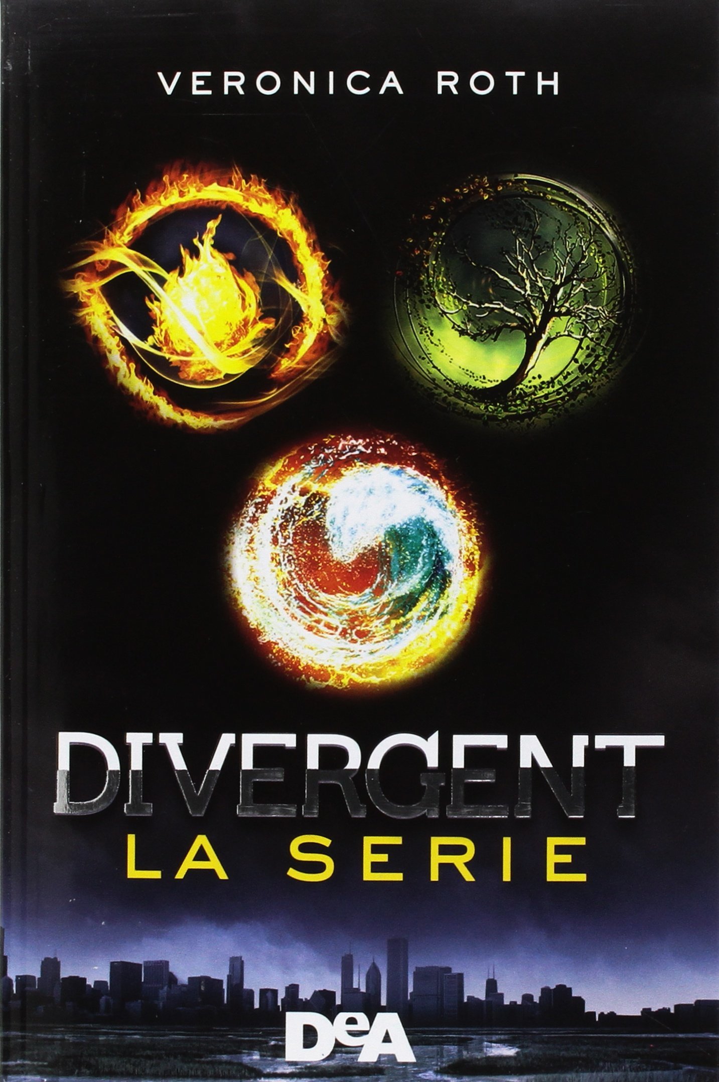Divergent saga: Divergent-Insurgent-Allegiant