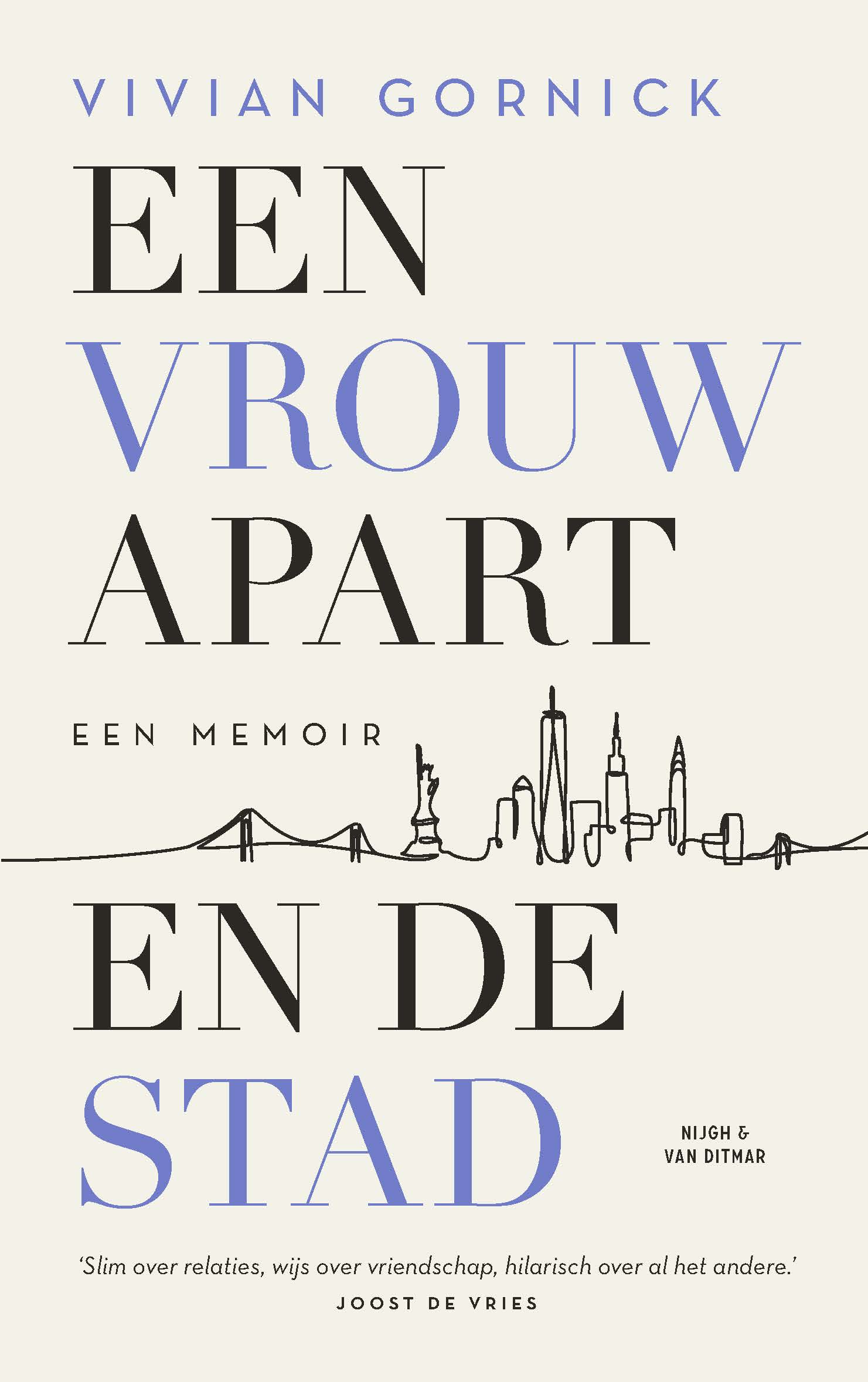 Een vrouw apart. En de stad: een memoir