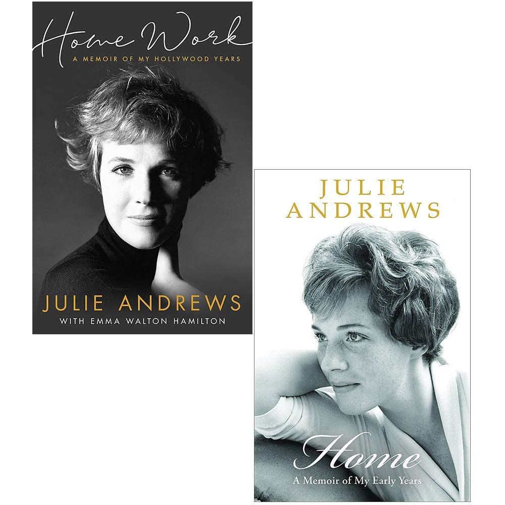 Julie Andrews 2 Books Collection Set (Home Work [Hardback] & Home)