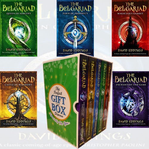 Das Buchsammlungsset der Belgariad-Serie 5 von David Eddings Pawn Of Prophecy