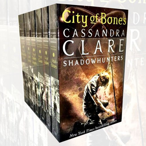 Cassandra Clare The Mortal Instruments 7 Books Collection Set (City of Bones, City of Ashes, City Glass, City of Lost Soul, City of Fallen Angels, City of Heavenly Fire & The Shadowhunter's Codex))