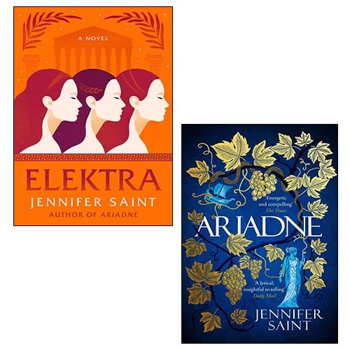 Jennifer Saint 2 Books Collection Set(Elektra [Hardcover], Ariadne) - Jennifer Saint