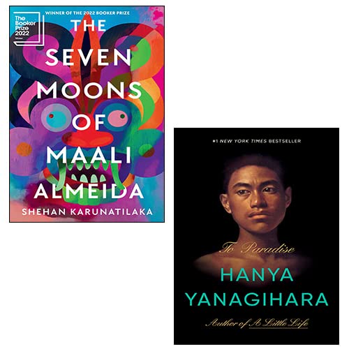 The Seven Moons of Maali Almeida By Shehan Karunatilaka, To Paradise By Hanya Yanagihara 2 Books Collection Set - Shehan Karunatilaka