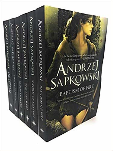 Andrzej Sapkowski 7 Book Set Collection (Witcher Series)