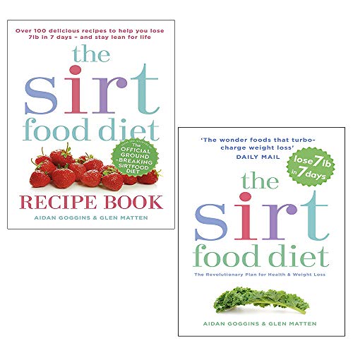 The Sirtfood Diet Recipe Book, The Sirtfood Diet 2 Books Collection Set