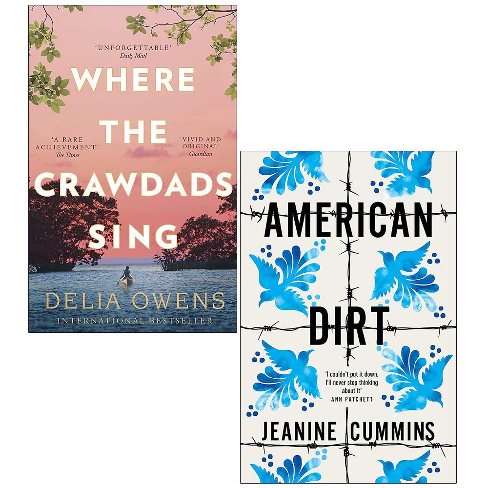 Where the Crawdads Sing by Delia Owens and American Dirt by Jeanine Cummins 2 Books Collection Set - Delia Owens