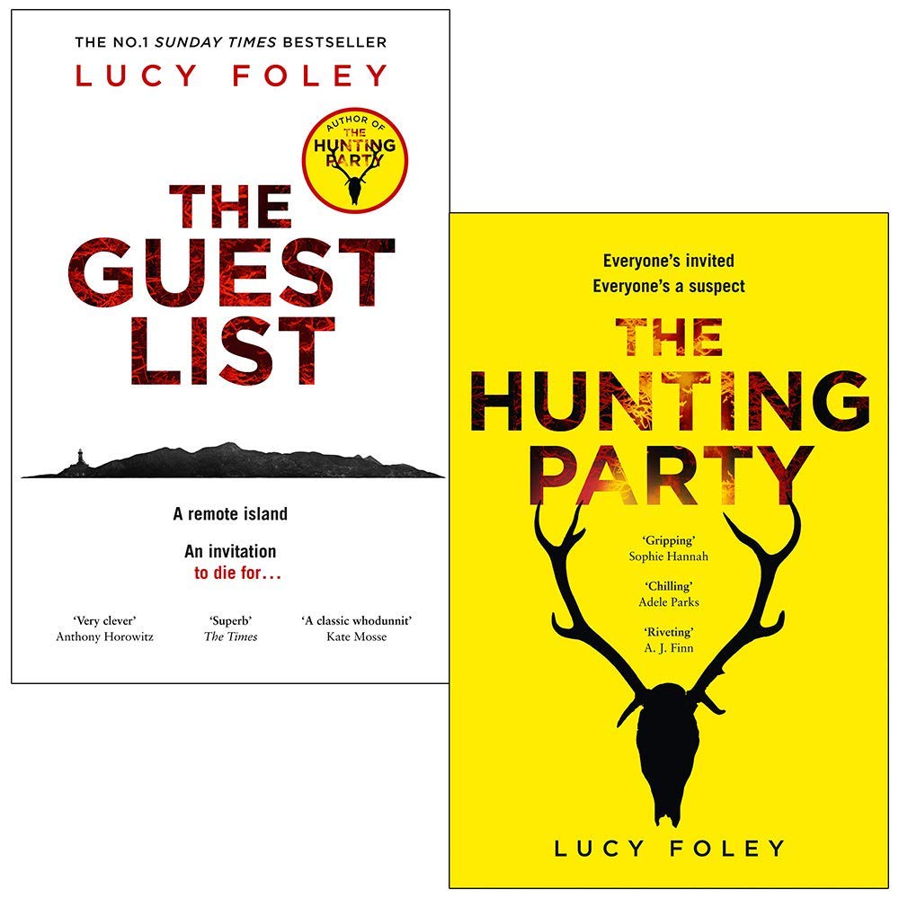 Lucy Foley Collection 2 Books Set (The Guest List, The Hunting Party)