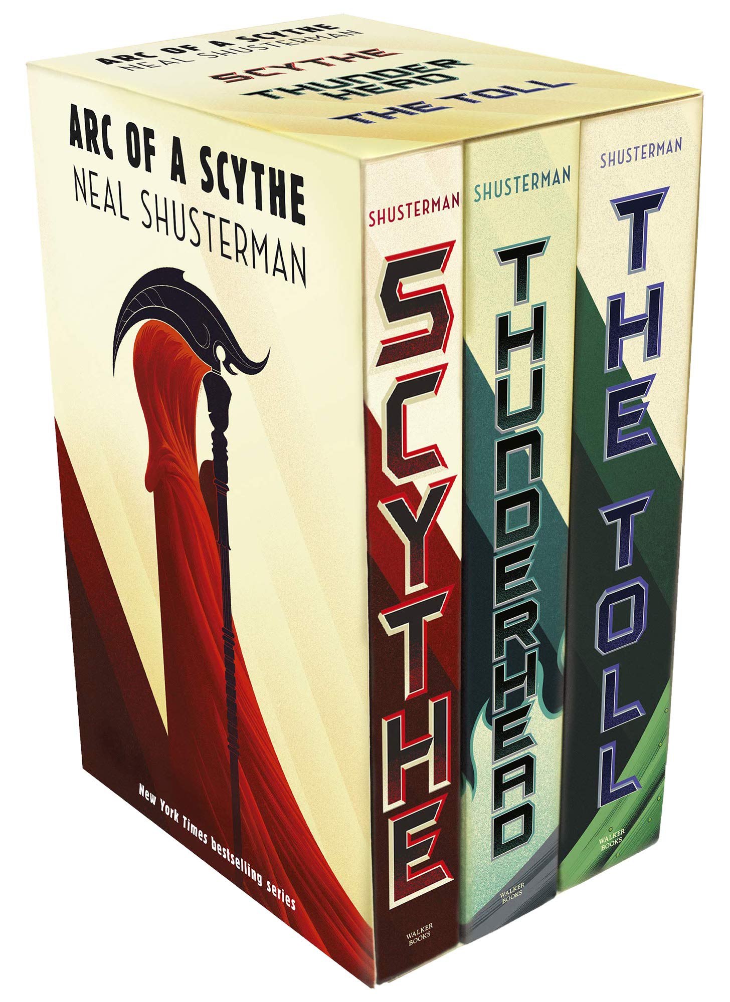Arc of a Scythe Trilogy 3 Bücher Boxset-Sammlung von Neal Shusterman (Scythe, Thunderhead & The Toll)