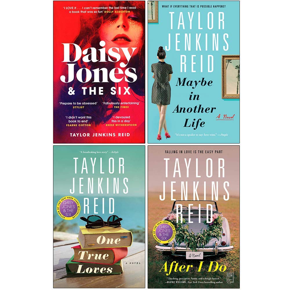 Taylor Jenkins Reid Collection 4-Bücher-Set (Daisy Jones und die Sechs, Vielleicht in einem anderen Leben, One True Loves, After I Do)