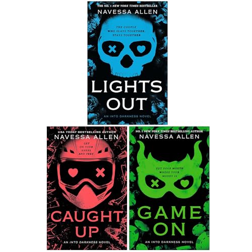 Into Darkness Series 3 Books Collection Set By Navessa Allen (Lights Out, Caught Up & Game On)