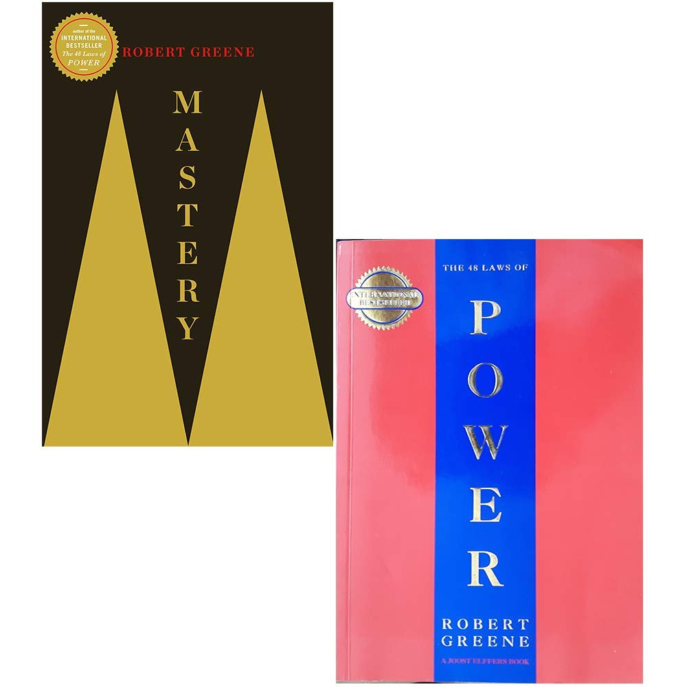 Robert Greene 2 Books Collection Set (Mastery, The 48 Laws Of Power)