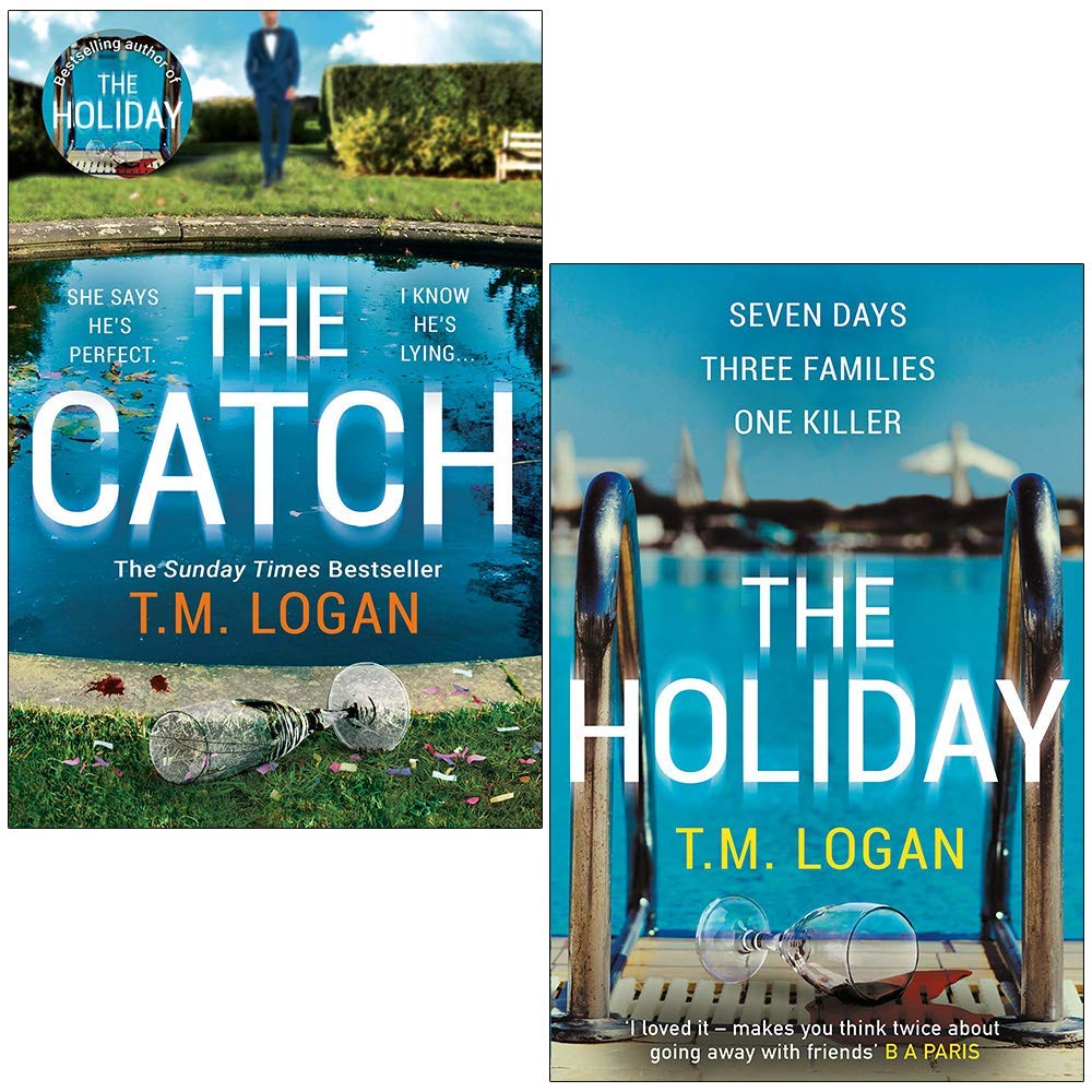 The Catch & The Holiday von TM Logan 2-Bücher-Sammlungsset
