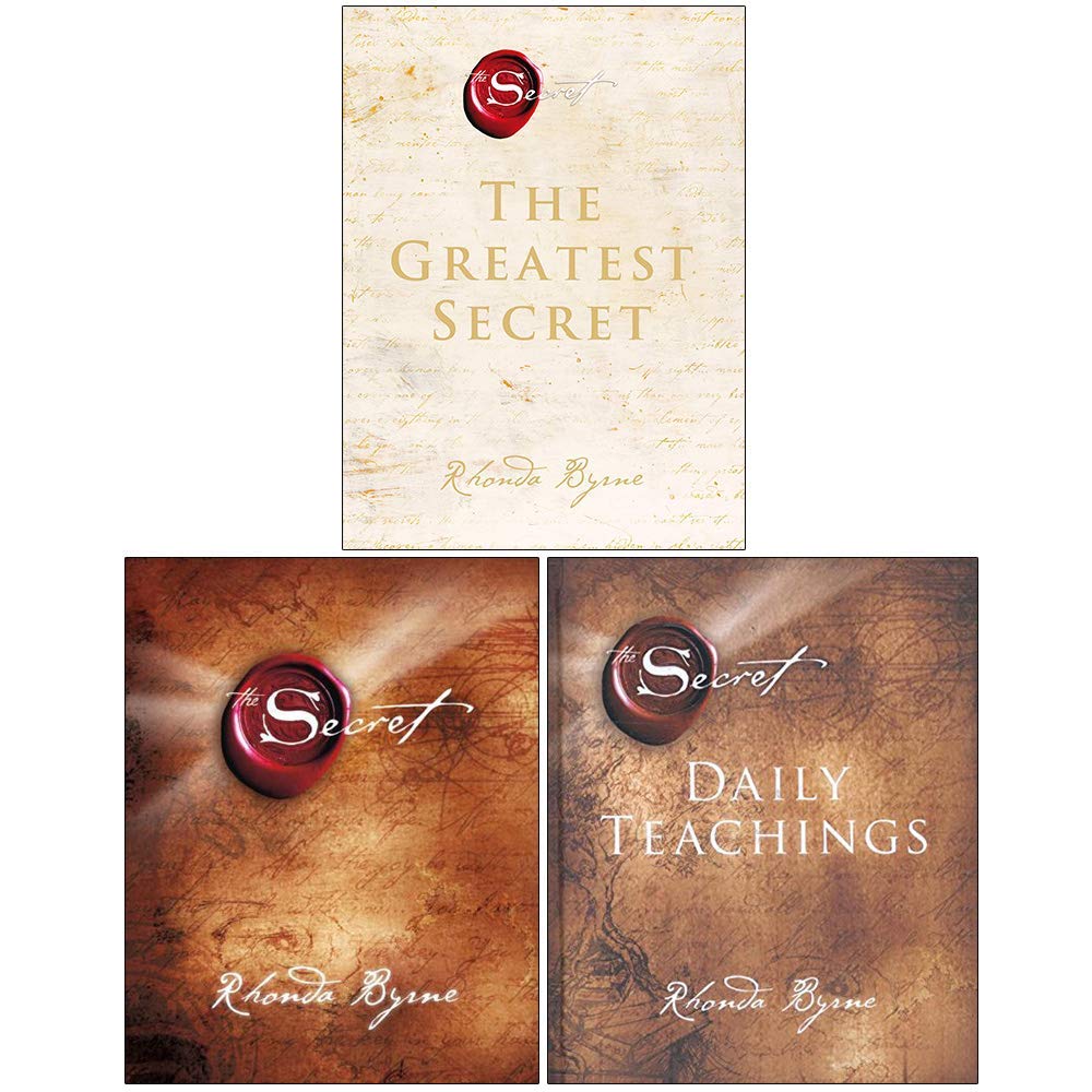 Rhonda Byrne Collection 4 Books Set (The Greatest Secret, The Secret, The Power, Hero)