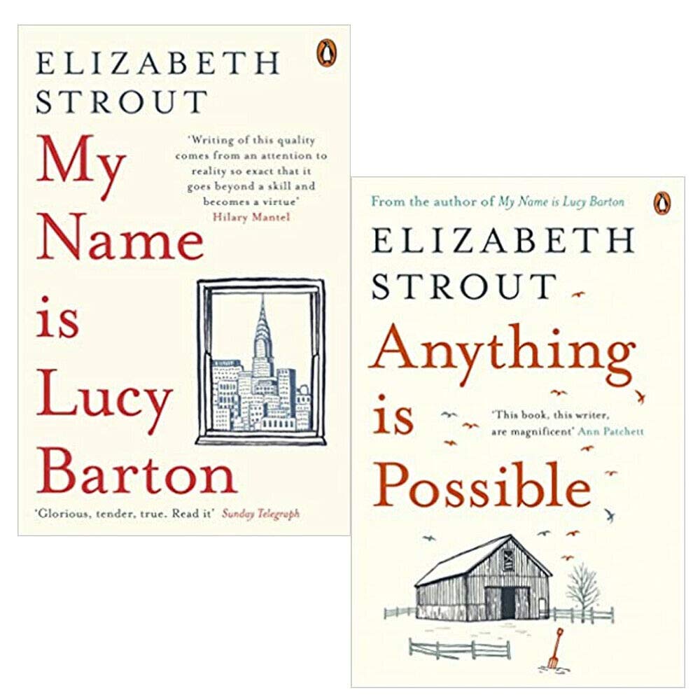Grehge t 2 Books Collection Set (My Name Is Lucy Barton and Anything is Possible)