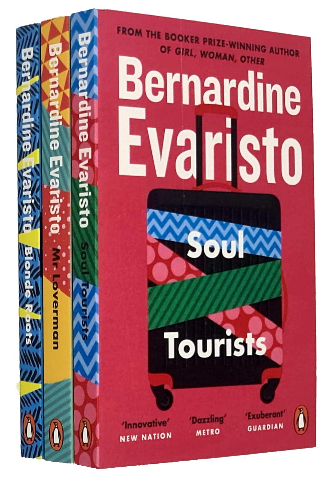 Bernardine Evaristo Collection 3 Books Set (Soul Tourists, Mr Loverman, Blonde Roots)