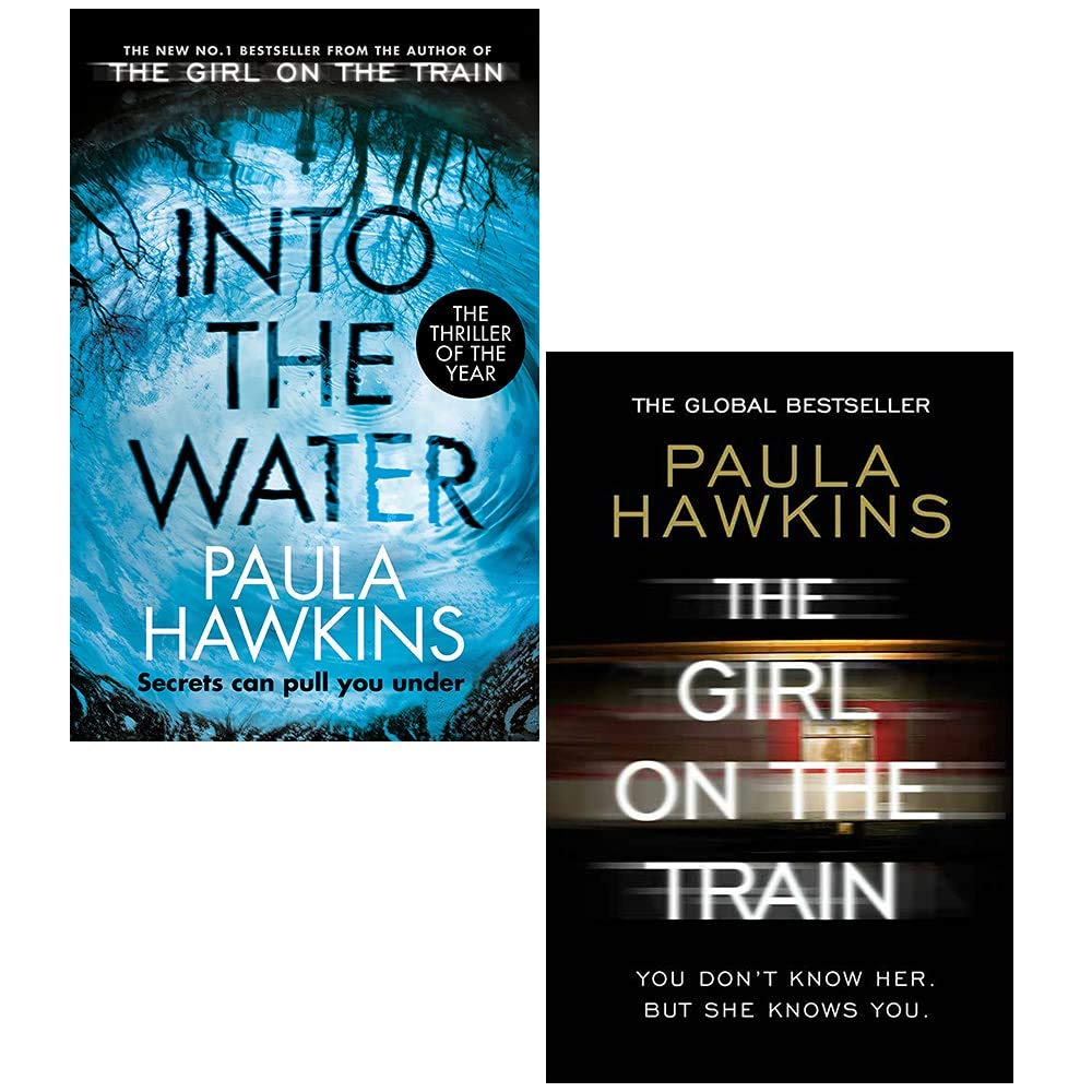 Into the Water & The Girl on the Train By Paula Hawkins 2 Books Collection Set