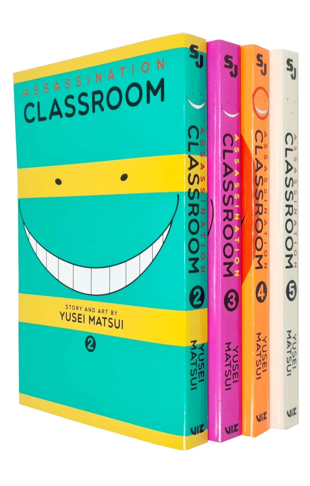 Assassination Classroom Series Vol 2 3 4 5 Collection 4 Books Set By Yusei Matsui