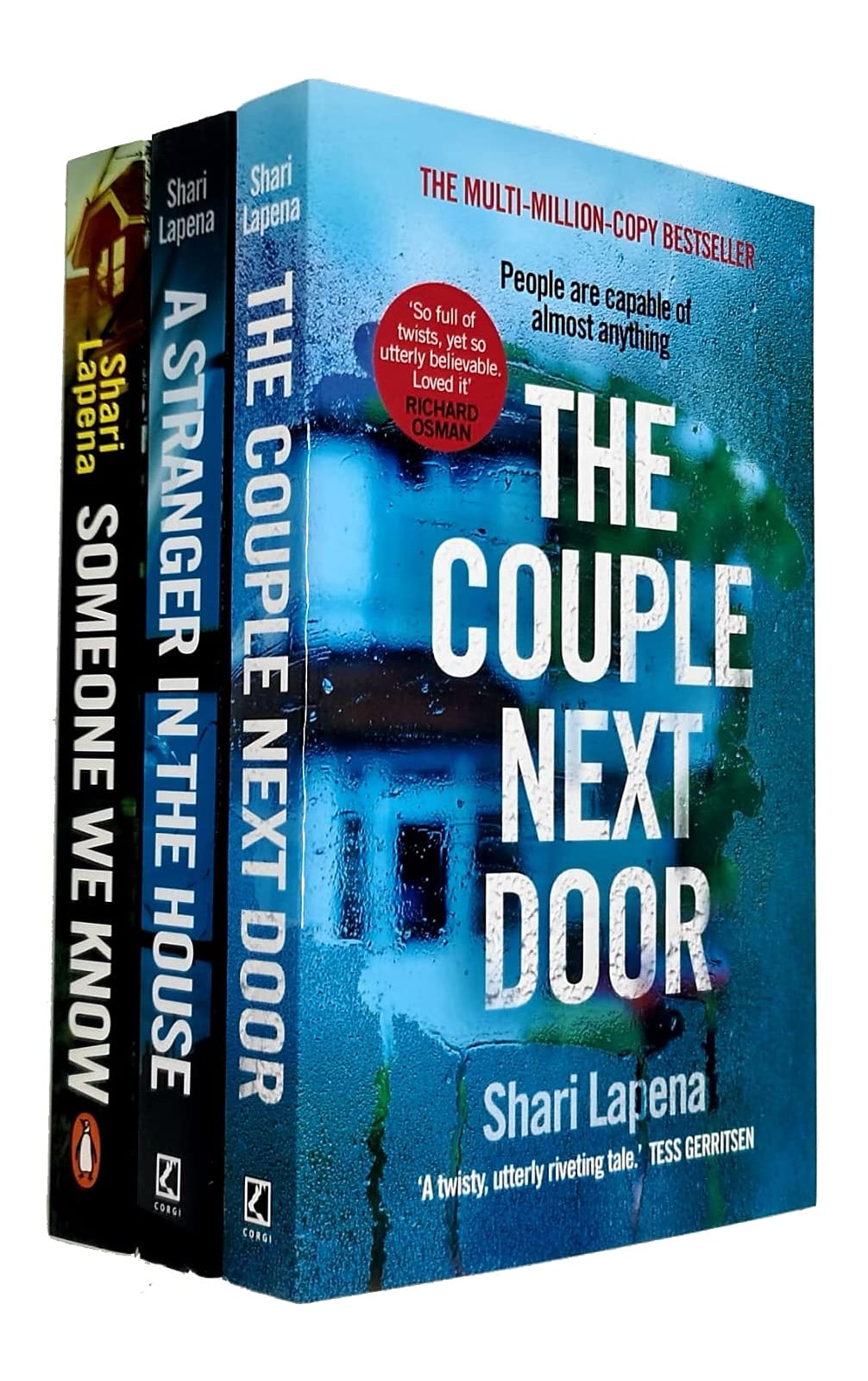 Shari Lapena Collection 3 Books Set (The Couple Next Door, A Stranger in the House, Someone We Know)