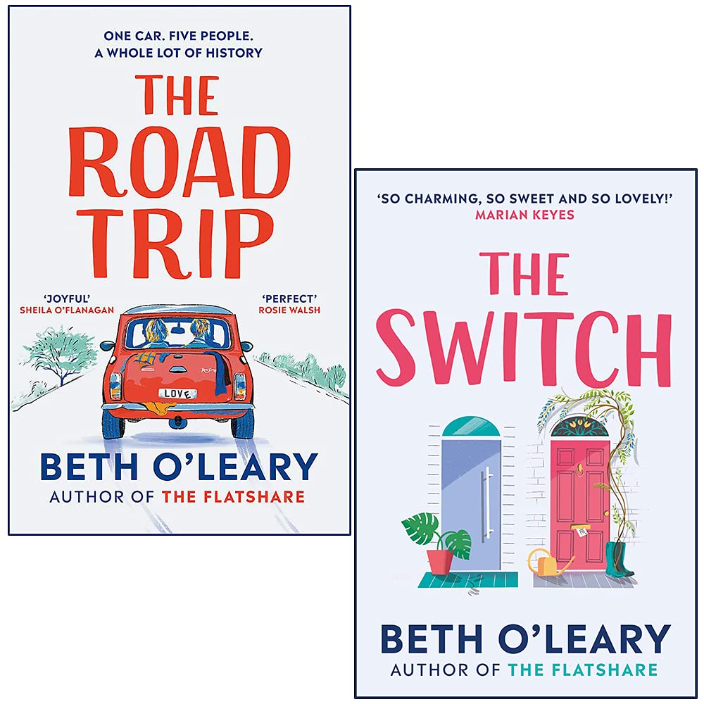 The Road Trip & The Switch By Beth O'Leary 2 Books Collection Set