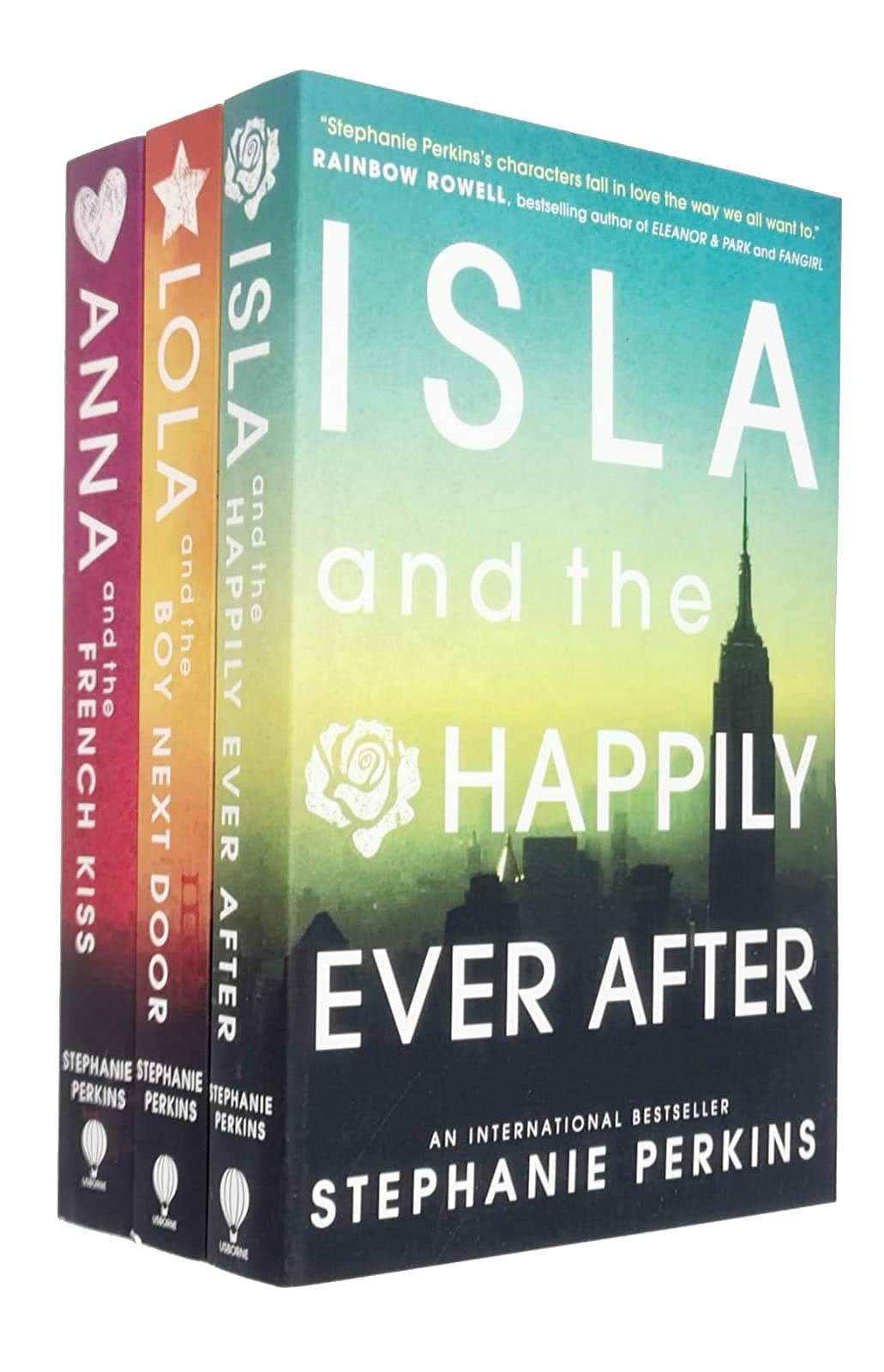Stephanie Perkins Collection Anna and the French Kiss 3 Books Set (Isla and the Happily Ever After, Lola and the Boy Next Door, Anna and the French Kiss) - Stephanie Perkins
