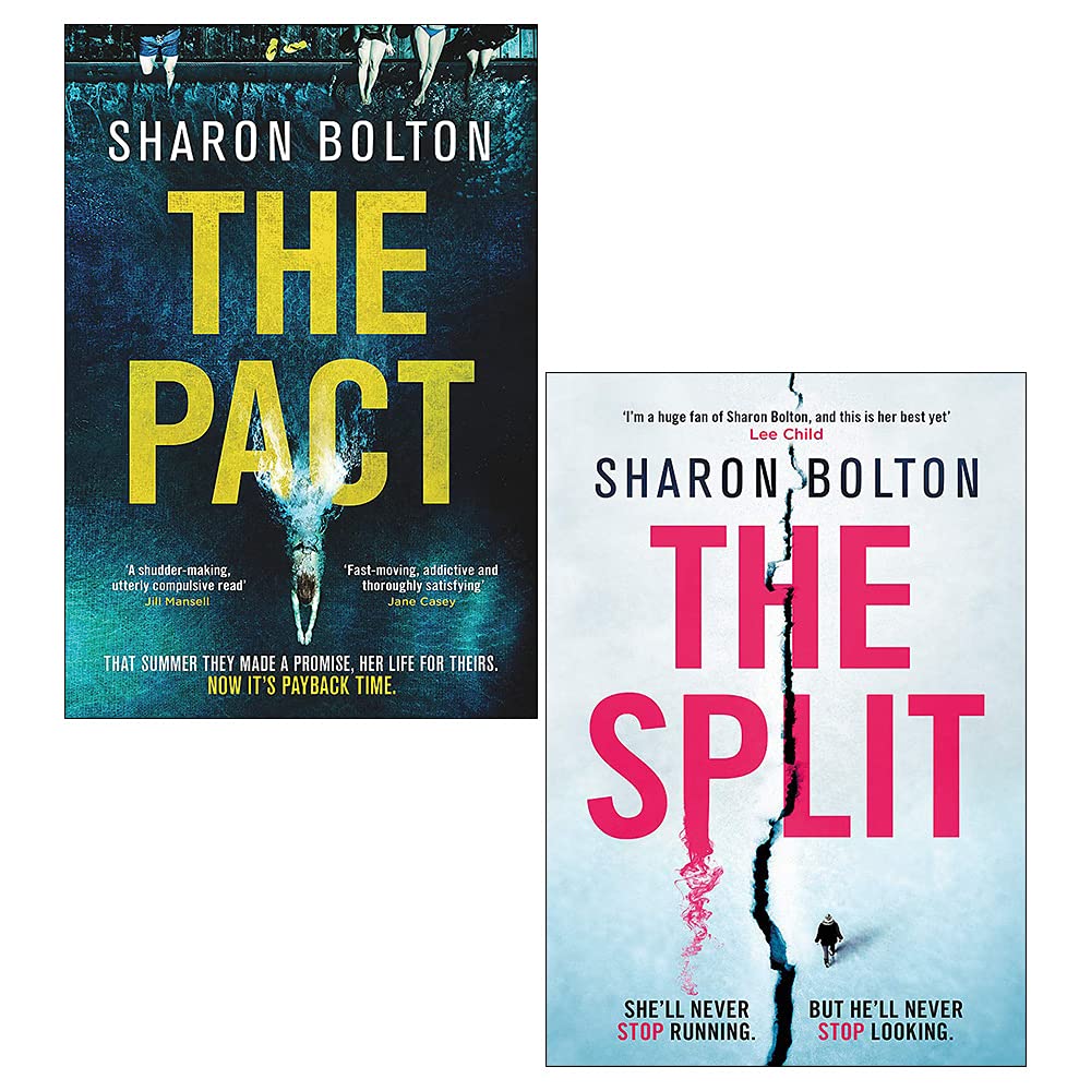Sharon Bolton 2 Books Collection Set (The Pact [Hardcover], The Split)