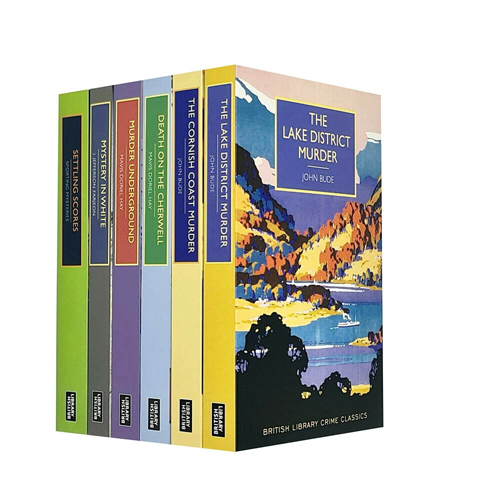 British Library Crime Classics Series 1 Collection 6 Books Set