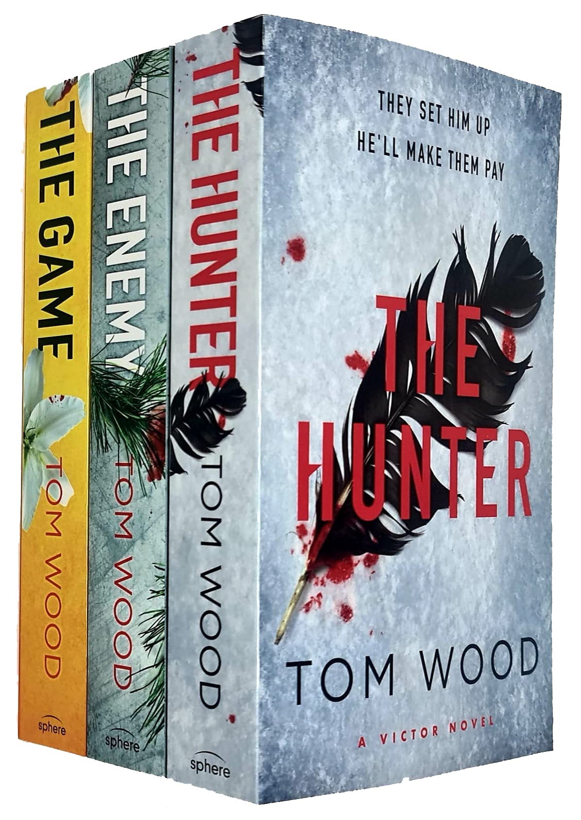 Victor the Assassin Series Tom Wood Collection 3 Books Set (The Hunter, The Enemy, The Game)