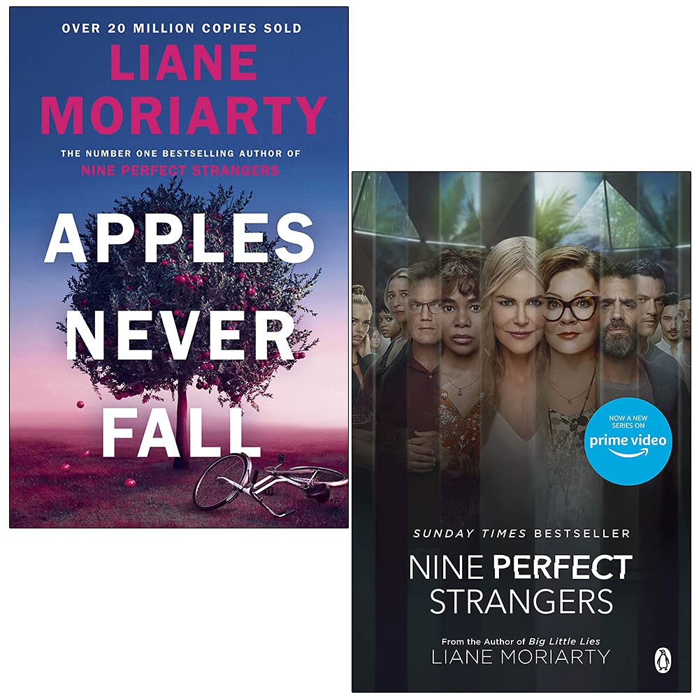 Liane Moriarty Collection 2 Books Set (Apples Never Fall [Hardcover], Nine Perfect Strangers)