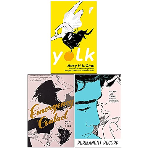 Mary H. K. Choi 3 Books Collection Set (Yolk, Permanent Record & Emergency Contact) - Mary H. K. Choi